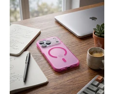 Oem Originalus „iPhone 11 Aurora“ dėklas, suderinamas su „MagSafe“, rožinis