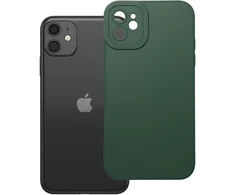 OEM dėklas iPhone 11 matinis 2.0 tamsi žalias