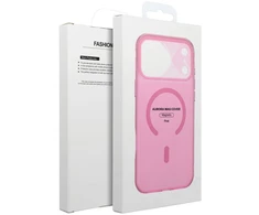 OEM dėklas, skirtas „iPhone 12 Aurora“, suderinamas su „MagSafe“, rožinis