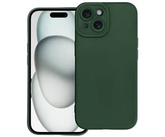 OEM dėklas iPhone 12 matinis 2.0 tamsi žalias