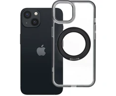 Oem Originalus „iPhone 13“ dėklas su apvaliu stovu, suderinamas su „MagSafe“ ir juodas