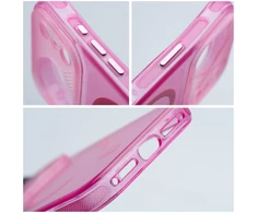 Hello Case Originalus „iPhone 14 Aurora“ dėklas, suderinamas su „MagSafe“, rožinis