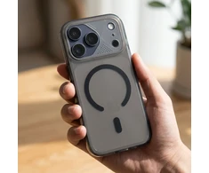 Oem Originalus „iPhone 14 PRO Aurora“ dėklas, suderinamas su „MagSafe“ ir juodas
