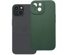 Dėklas Oem Case for iPhone 15 Matt 2.0 tamsiai žalia