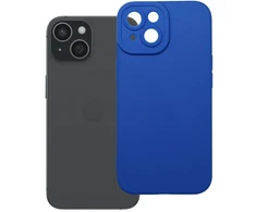 OEM dėklas, skirtas iPhone 15 matinis 2.0 mėlynas