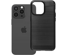 Dėklas Oem Case for iPhone 15 PRO MAX Carbon 2.0 juodas