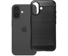 OEM dėklas iPhone 16 Carbon 2.0 juodas