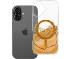 Dėklas Oem Case for iPhone 17 Golden compatible with MagSafe auksinis