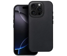 Dėklas Oem Case for iPhone 17 Pro / 18 Pro Carbon Elite Mag Cover compatible with MagSafe juodas
