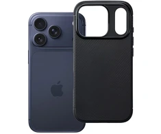Dėklas Oem Case for iPhone 17 Pro / 18 Pro Carbon Premium juodas