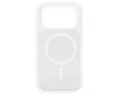 Dėklas Oem Case for iPhone 17 Pro / 18 Pro Clear Fusion Mag Cover compatible with MagSafe baltas