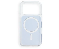 Dėklas Oem Case for iPhone 17 Pro / 18 Pro Clear Fusion Mag Cover compatible with MagSafe light mėlynas