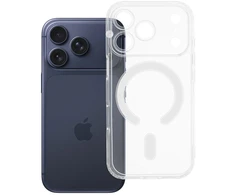 Dėklas Oem Case for iPhone 17 Pro / 18 Pro Clear Mag Cover (STR / CAMERA PROTECTION) compatible with MagSafe transparent