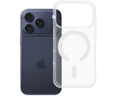 Oem dėklas, skirtas iPhone 17 Pro / 18 Pro Clear Mag Cover (STR), suderinamas su MagSafe, permatomas