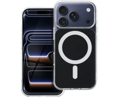Oem Dėklas, skirtas iPhone 17 Pro / 18 Pro Clear Fusion Mag dėklas, suderinamas su MagSafe, juodas