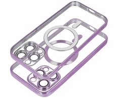 Dėklas Oem Case for iPhone 17 Pro / 18 Pro Electro Mag Cover compatible with MagSafe sky mėlynas