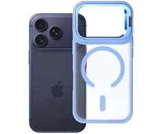 Dėklas Case for iPhone 17 Pro / 18 Pro Forcell F-Protect Shadow Stand Premium compatible with MagSafe light mėlynas