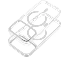 Dėklas Oem Case for iPhone 17 Pro / 18 Pro Frame Clear Hybrid Mag Cover compatible with MagSafe transparent