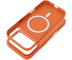 Dėklas Oem Case for iPhone 17 Pro / 18 Pro K-Look compatible with MagSafe oranžinis