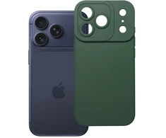 Dėklas Oem Case for iPhone 17 Pro / 18 Pro Matt 2.0 dark žalias
