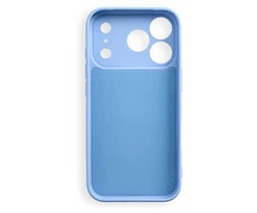 Oem dėklas, skirtas iPhone 17 Pro / 18 Pro, silikoninis su žiedu, mėlynas