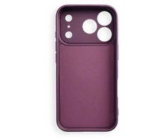 Dėklas Oem Case for iPhone 17 Pro / 18 Pro Silicone Ring dark cherry