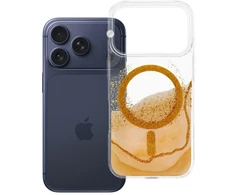 Dėklas Oem Case for iPhone 17 Pro Golden compatible with MagSafe auksinis