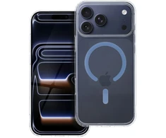 Dėklas Oem Case for iPhone 17 Pro Max / 18 Pro Max Drop Glue Colorful Ring Mag Cover compatible with MagSafe light mėlynas
