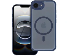 Dėklas Oem Case for iPhone 17 Pro Max / 18 Pro Max Full Matte Mag Cover suderinamas su MagSafe mėlynas