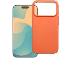 Oem Case for iPhone 17 Pro Max / 18 Pro Max Silicone Mag Cover compatible with MagSafe (big hole) oranžinis Oem dėklas, skirtas iPhone 17 Pro Max / 18 Pro Max, silikoninis Mag dėklas, suderinamas su MagSafe (didelė anga), oranžinės spalvos.
