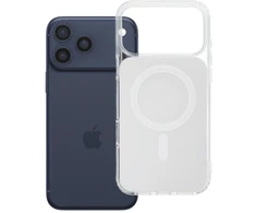 Dėklas Oem Case for iPhone 17 Pro Max / 18 Pro Max Clear Fusion Mag Cover compatible with MagSafe baltas