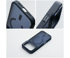 Dėklas Case for iPhone 17 Pro Max / 18 Pro Max Forcell F-Protect Smoke Hybrid Premium compatible with MagSafe navy mėlynas