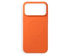Oem Case for iPhone 17 Pro Max / 18 Pro Max Silicone Mag Cover compatible with MagSafe (big hole) oranžinis Oem dėklas, skirtas iPhone 17 Pro Max / 18 Pro Max, silikoninis Mag dėklas, suderinamas su MagSafe (didelė anga), oranžinės spalvos.