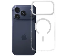 Dėklas Oem Case for iPhone 17 Pro Max / 18 Pro Max Frame Clear Hybrid Mag Cover compatible with MagSafe transparent