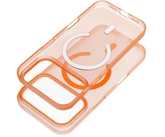 Dėklas Oem Case for iPhone 17 Pro Max / 18 Pro Max Go Oranžinis compatible with MagSafe oranžinis