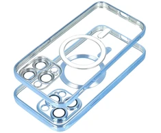 Dėklas Oem Case for iPhone 17 Pro Max / 18 Pro Max Electro Mag Cover compatible with MagSafe dangaus mėlynas