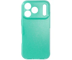 Dėklas Oem Case for iPhone 18 Pro / 17 Pro Clear Case 2 mm Blink mint