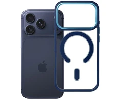 Dėklas Oem Case for iPhone 18 Pro / 17 Pro Color Edge Mag Cover compatible with MagSafe light mėlynas