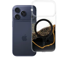 Dėklas Oem Case for iPhone 18 Pro / 17 Pro Golden compatible with MagSafe juodas