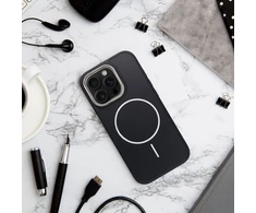 Dėklas Oem Case for iPhone 18 Pro Max / 17 Pro Max Frame Mag Cover compatible with MagSafe juodas