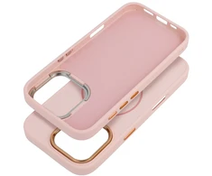 Dėklas Oem Case for iPhone 18 Pro Max / 17 Pro Max Frame Mag Cover compatible with MagSafe powder pink