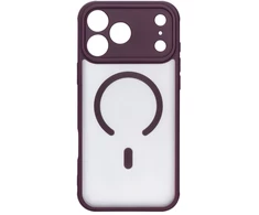Dėklas Oem Case for iPhone 18 Pro Max / 17 Pro Max Full Matte Mag Cover compatible with MagSafe burgundy