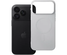 Dėklas Oem Case for iPhone 18 Pro Max / 17 Pro Max Silicone Mag Cover compatible with MagSafe (big hole) sidabrinis