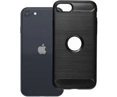 OEM dėklas, skirtas iPhone SE 2022 Carbon 2.0, juodas