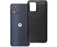 Dėklas Oem Case for Motorola E13 Carbon 2.0 juodas
