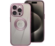 Dėklas Oem Case GLAM for IPHONE 17 Pro rose pink