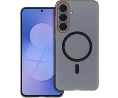 Dėklas Oem Case GO Oranžinis compatible with MagSafe for REDMI 15 4G / 15 5G juodas
