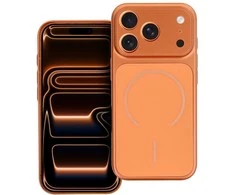 OEM dėklas iPhone 11 Make 17, suderinamas su MagSafe, oranžinis