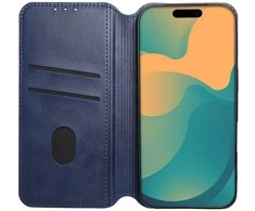 OEM atverčiamas dėklas iPhone 17 / 18 Cubic Book mėlynas