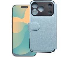 Oem Flip case for iPhone 17 PRO / 18 PRO Max Protect light mėlynas